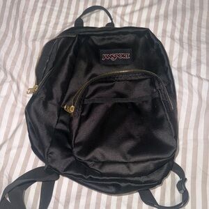 Mini JanSport Black Backpack